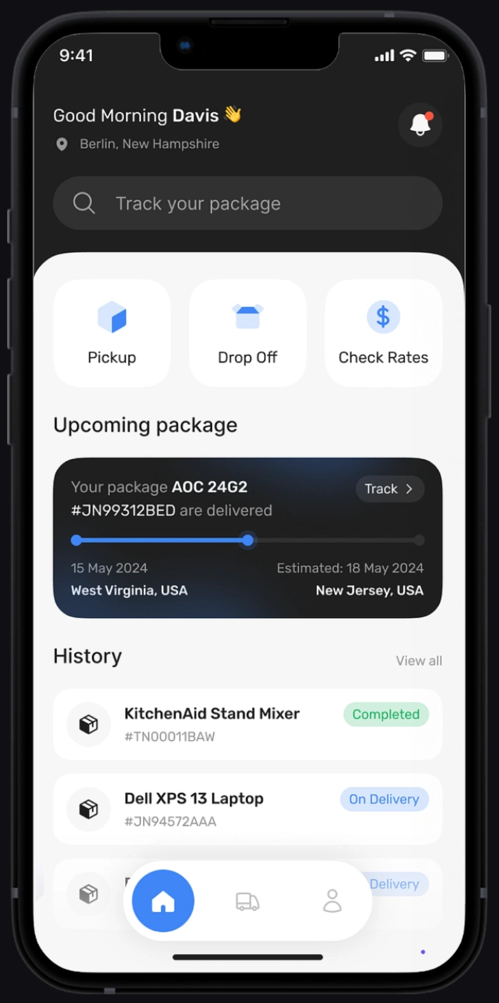 Logistics app